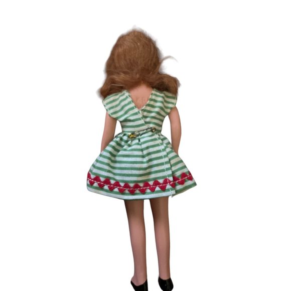 Vintage K&H USA Circa '40s Kerr & Hinz Doll 7" Bisque Red Hair Bisque Doll - Picture 4 of 7